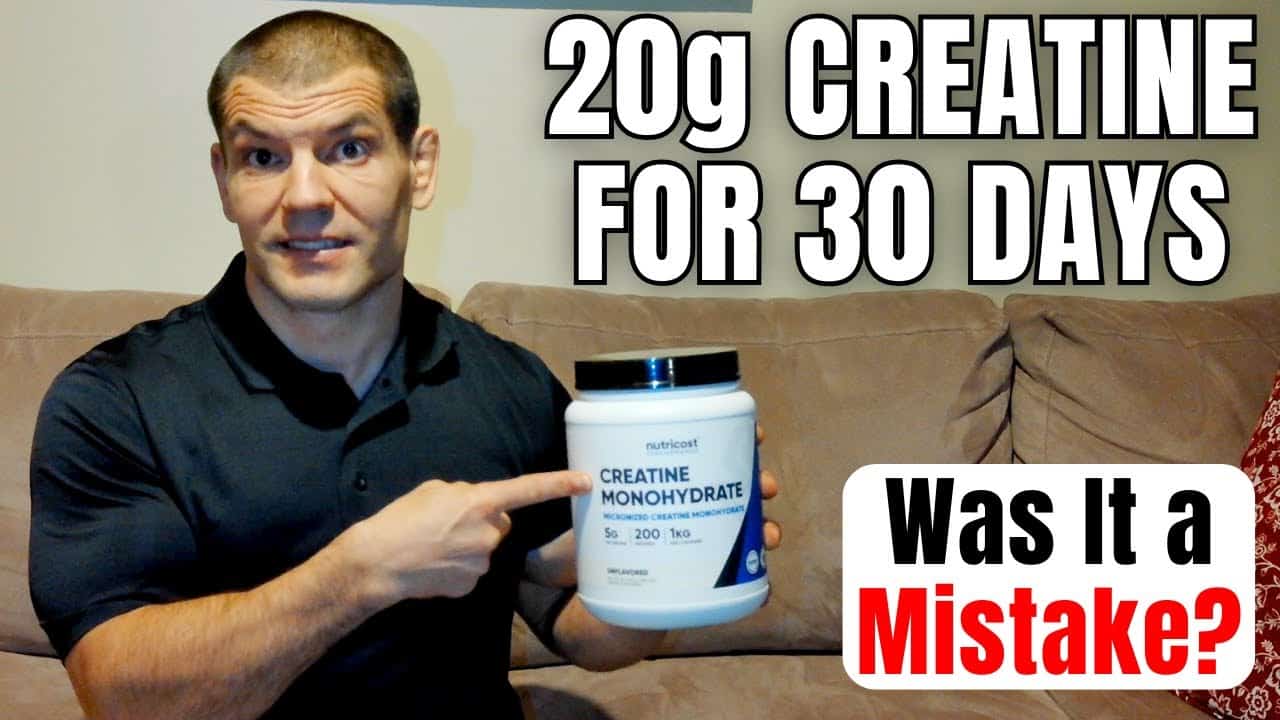 I Took 20g Creatine for 30 Days at 42 Years Old. Here's What Happened