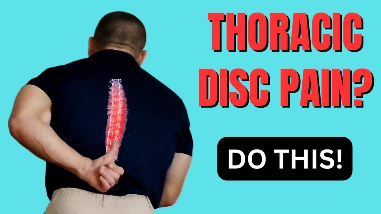 thoracic disc disease mid back pain home remedies