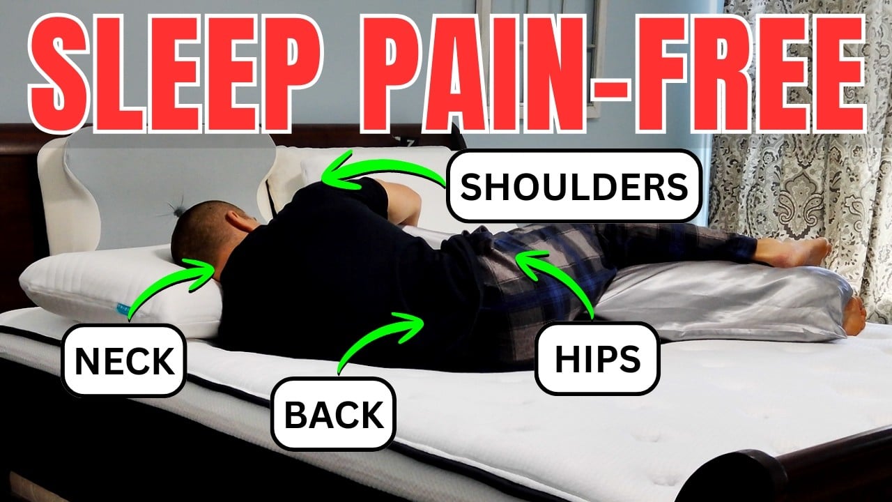 Sleep Pain-Free: Tips for Back, Hip, Neck, and Shoulder Pain