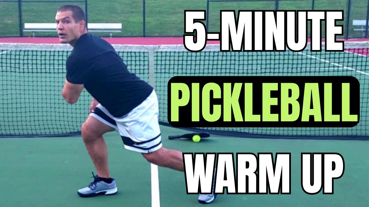 5-Minute Pickleball Warm Up for Players Over 50