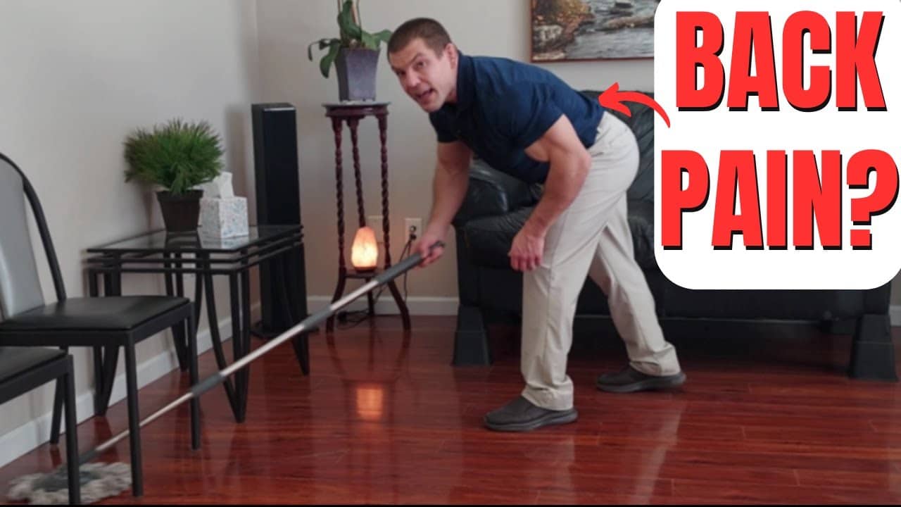 Back Pain Relief While Mopping: 2 Easy Tips