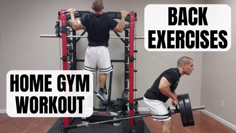 Best Home Gym Back Exercises for Strength and Stability