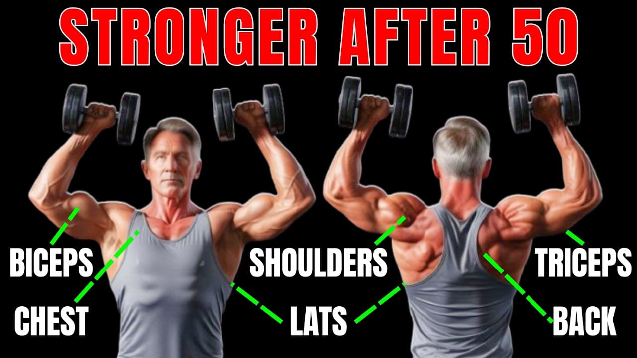 Boost Upper Body Strength After 50 with Dumbbell Exercises