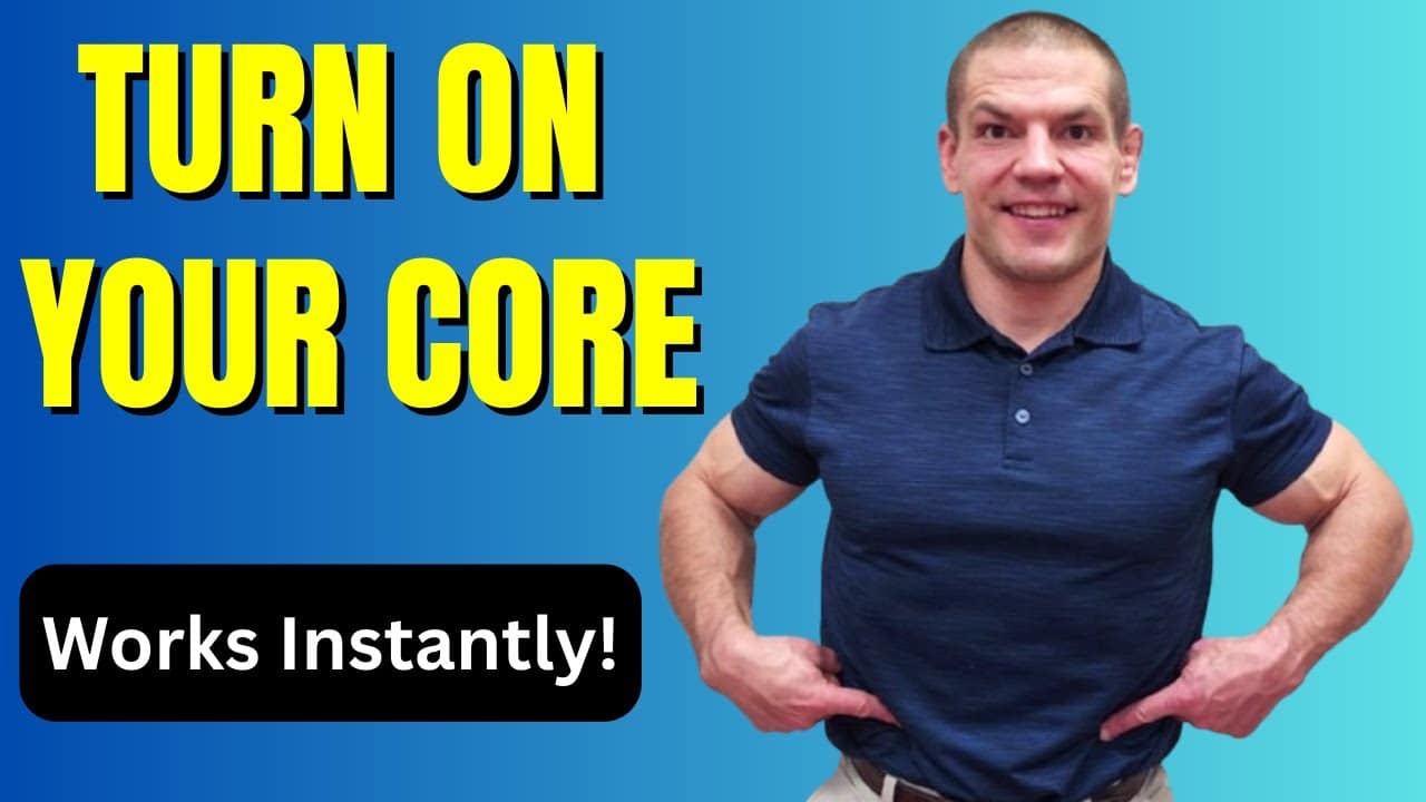 Instantly Activate Your Core to Relieve Back Pain