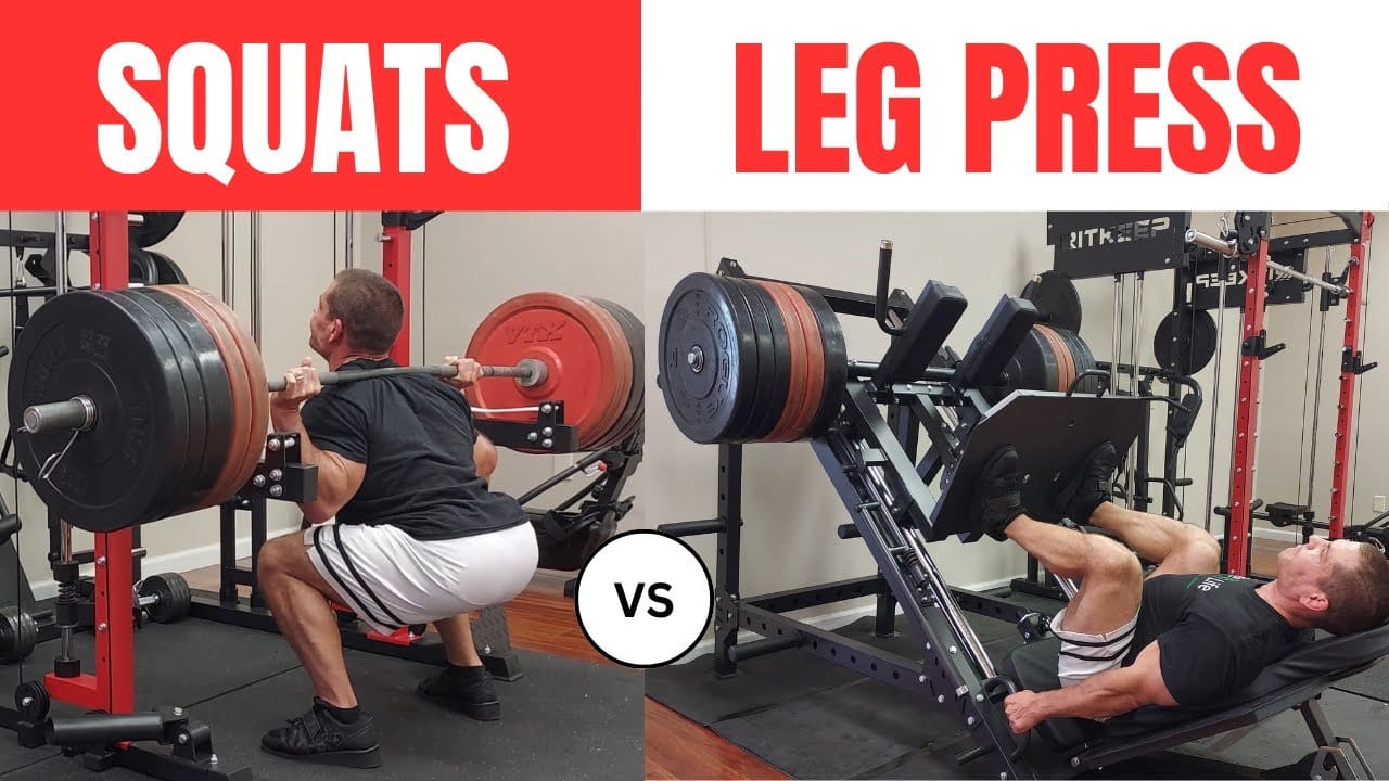 Squats vs. Leg Press: Which Exercise Strengthens Your Legs?