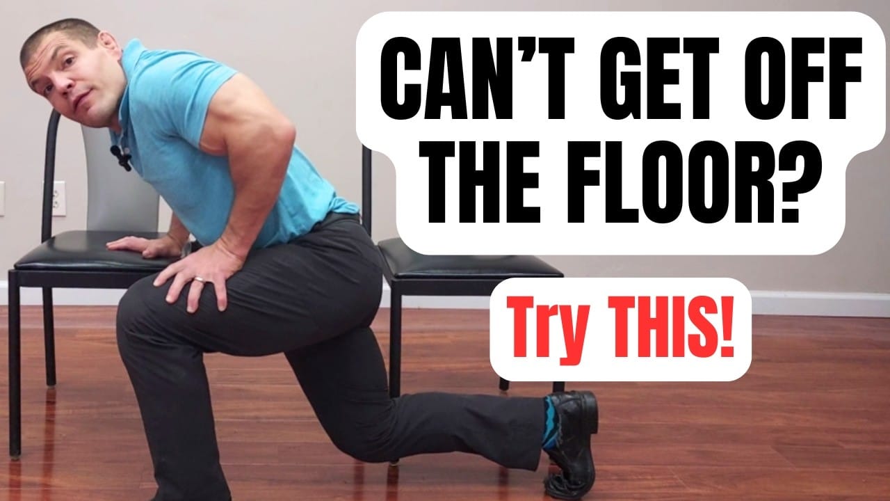 Stand Up from the Floor: Simple Exercise for Strength