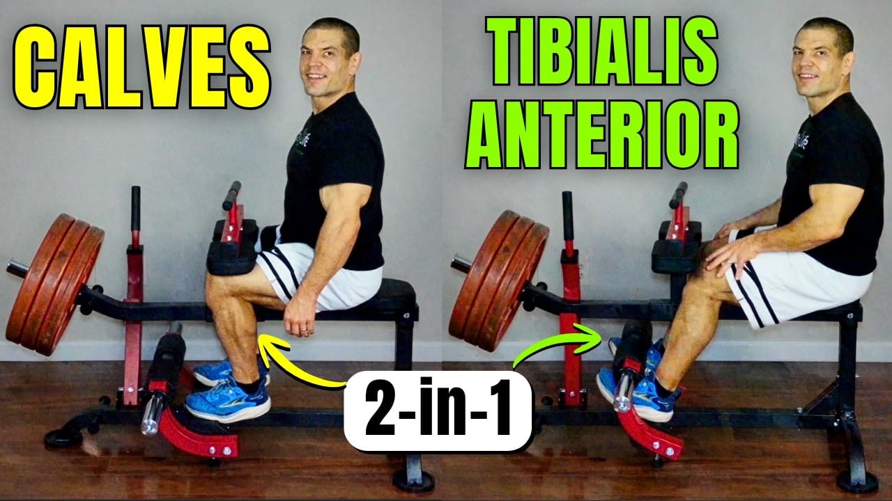 Strengthen Your Calves and Shins with Seated Calf Raises