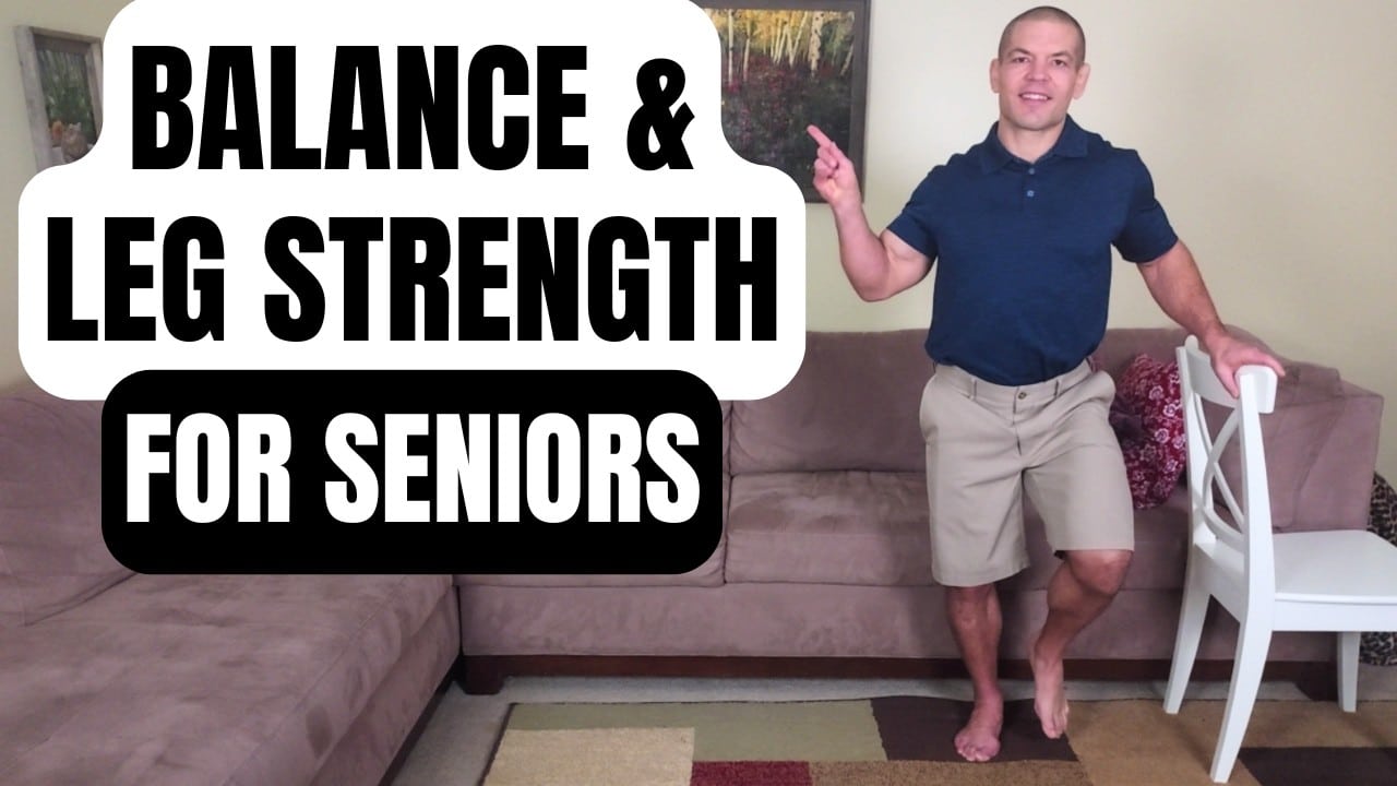 10-Minute Daily Balance and Leg Strength Workout for Seniors