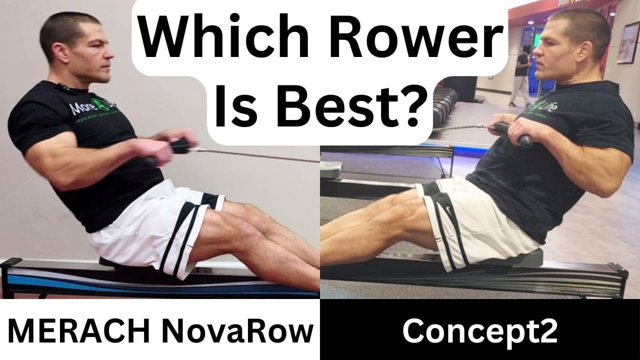 Best Budget Rowing Machine: MERACH NovaRow R50 vs Concept2