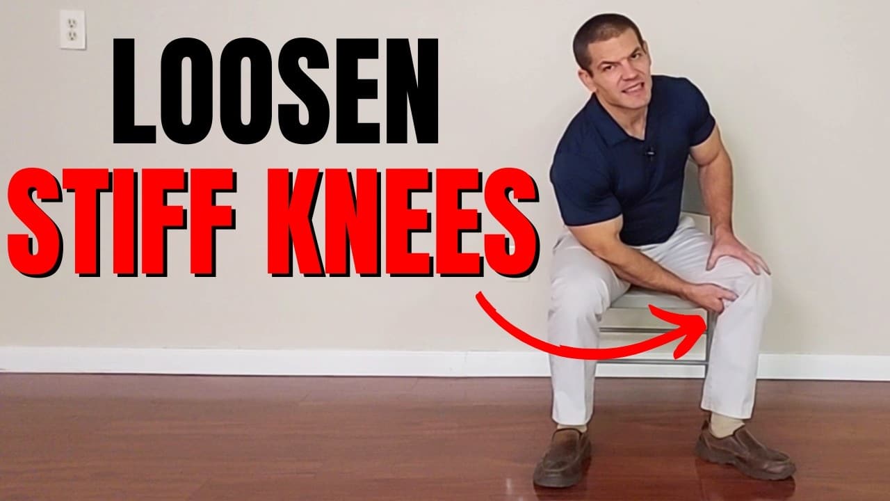 Loosen Stiff Knees After Sitting in 2 Minutes