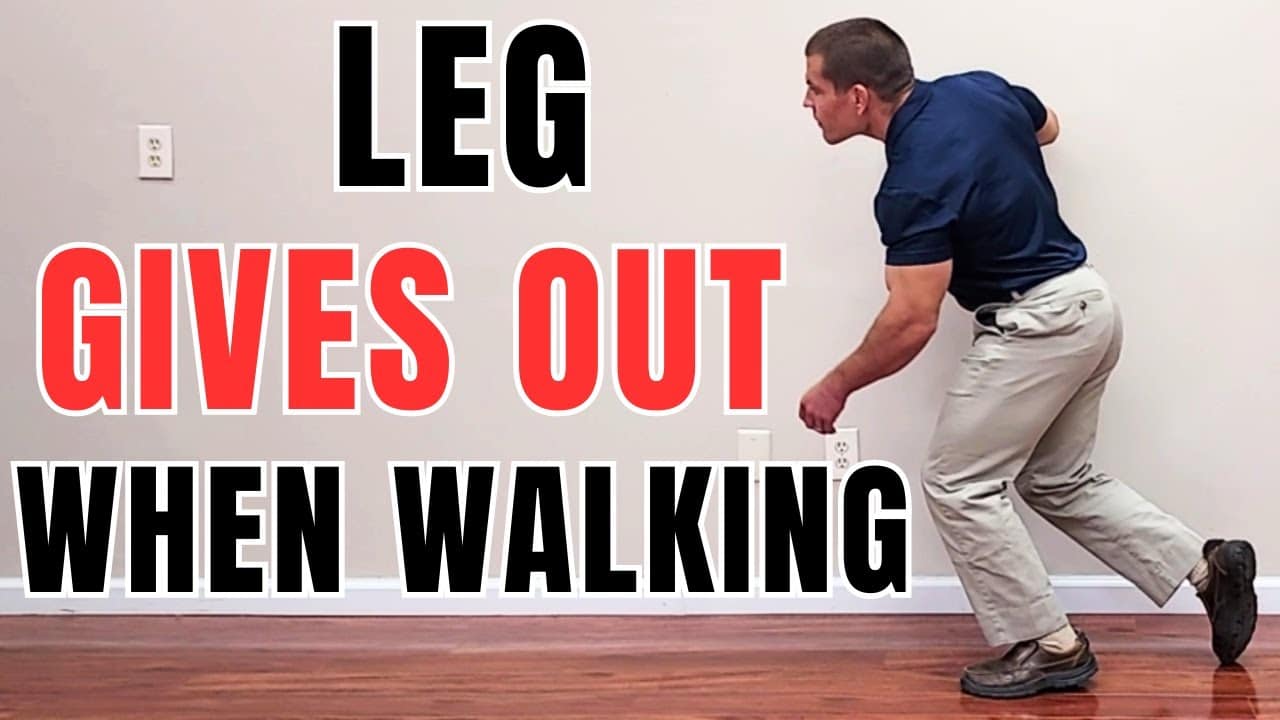 3 Easy Tips to Stop Your Leg From Giving Out While Walking