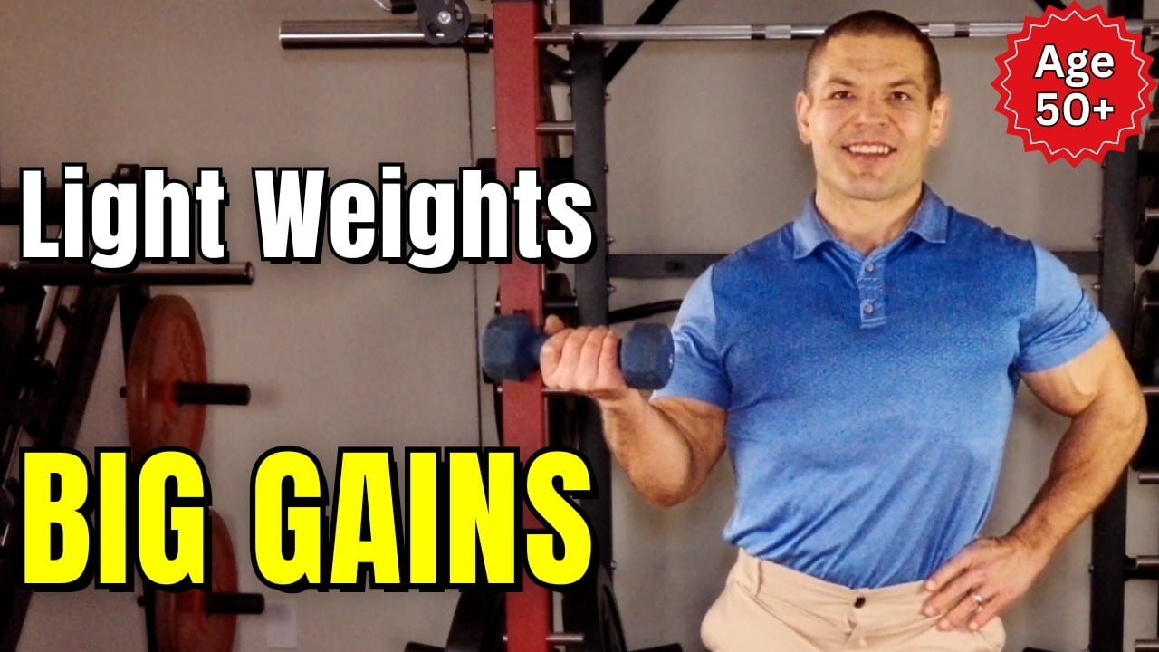 5 Ways to Build Muscle After 50 Without Heavy Weights