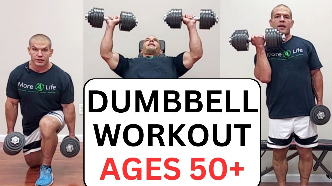 Full-Body Dumbbell Workout for Seniors (50 )