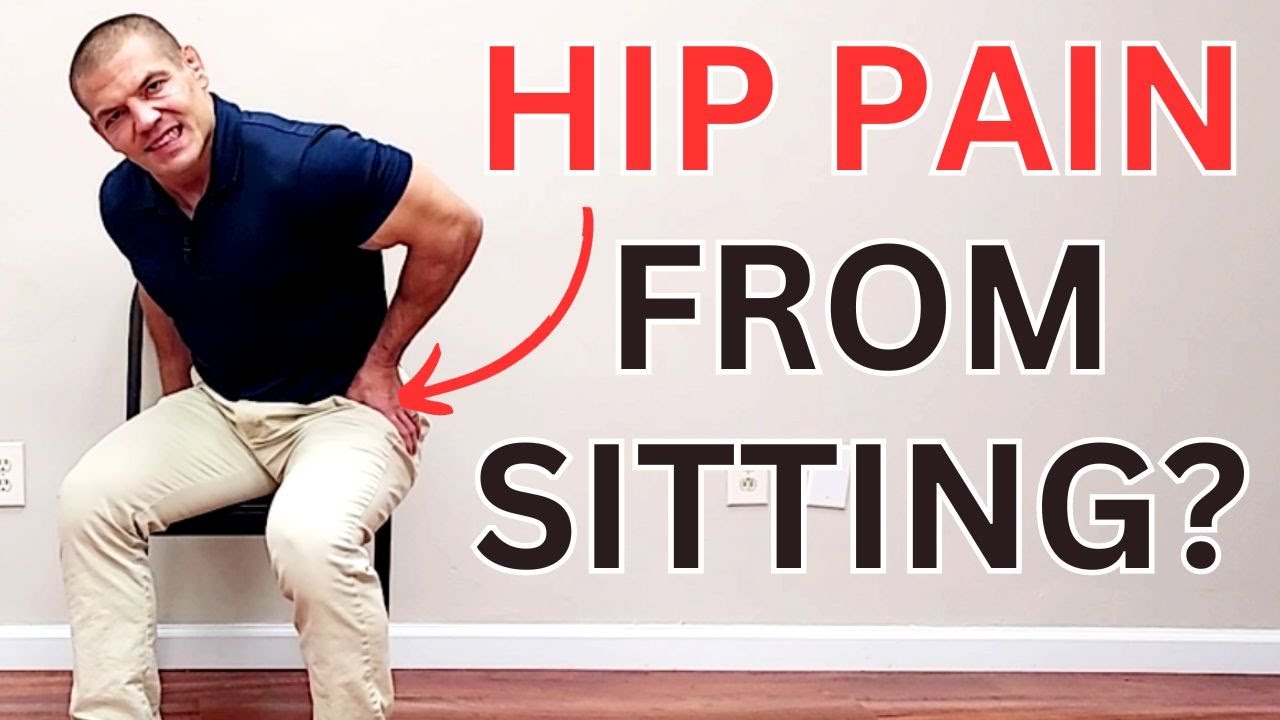3 Types of Hip Pain When Sitting Too Long