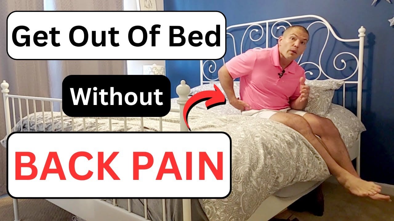 3 Ways To Get Out Of Bed Without Back Pain