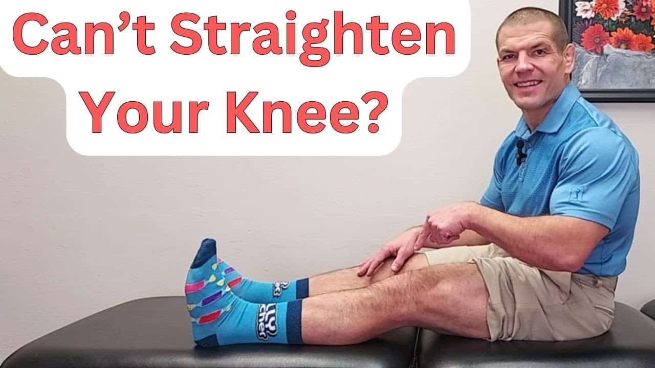 Can't Straighten Knee? Discover Effective Solutions