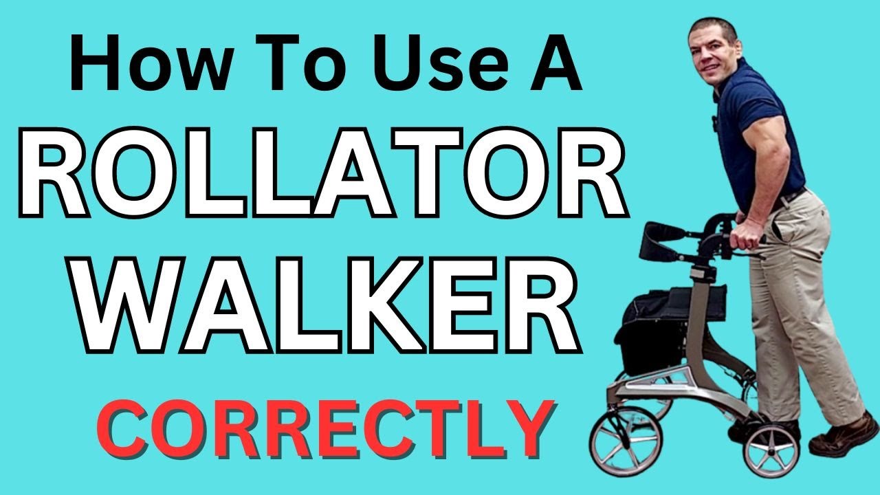 How to Use a Rollator Walker Properly for Better Balance