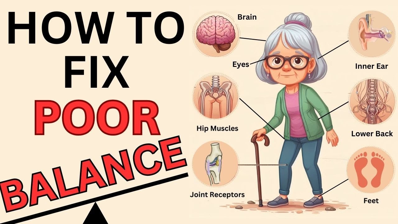 Seniors: How to Fix Poor Balance with Age