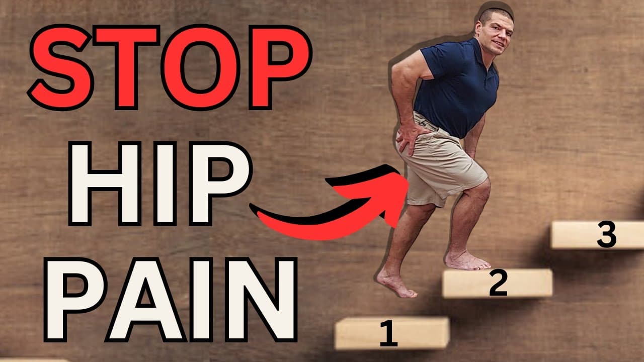 Stop Hip Pain Going Up Stairs with This Simple System