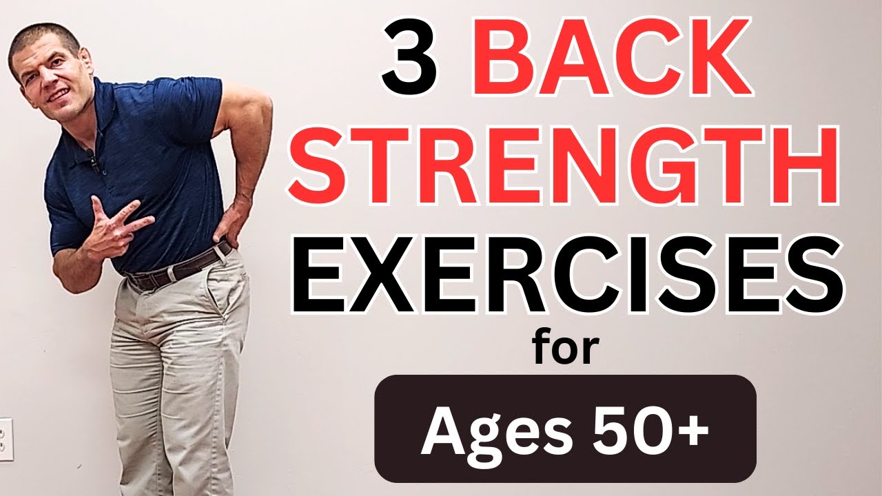 Top 3 Lower Back Strengthening Exercises for Seniors