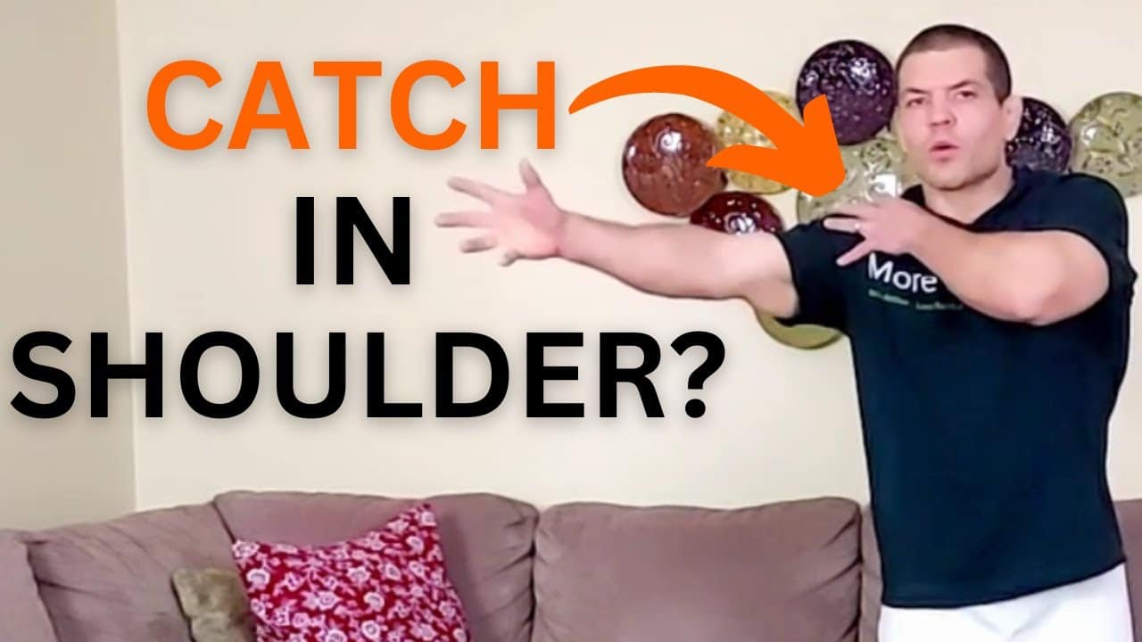 CATCH IN SHOULDER? Try These 2 EASY FIXES To Stop Pain