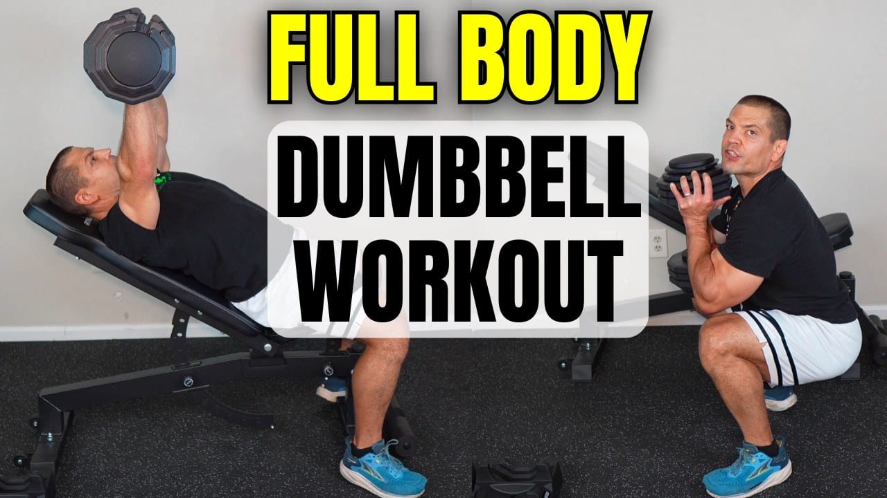 Full Body Dumbbell Workout: Build Muscle at Home