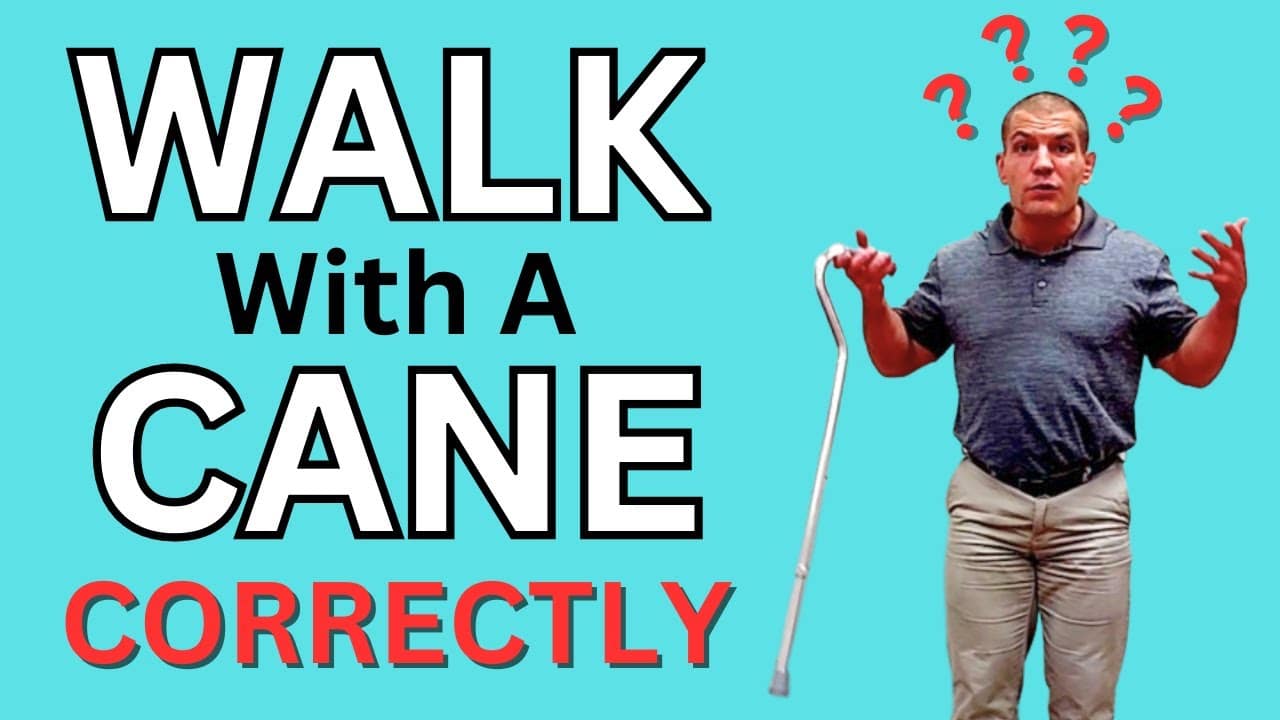 How to Walk with a Cane Correctly for Hip and Knee Pain