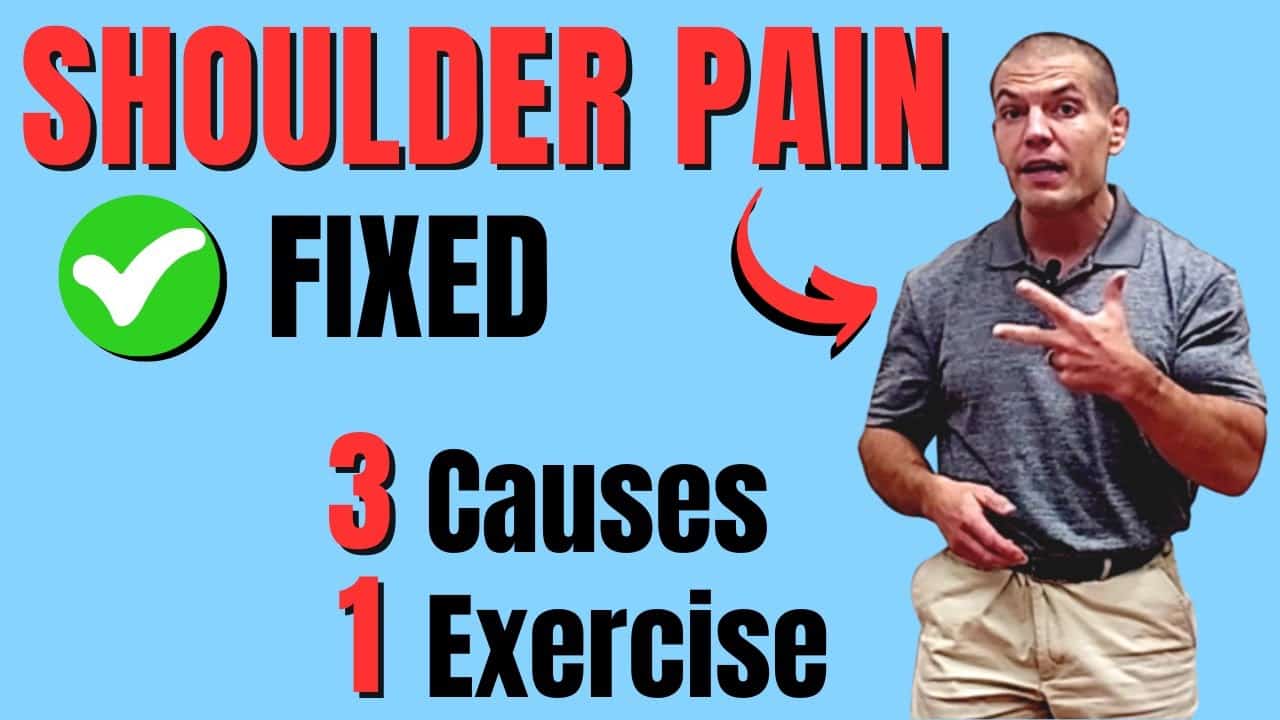 ONE Exercise to Fix Common Causes of Shoulder Pain