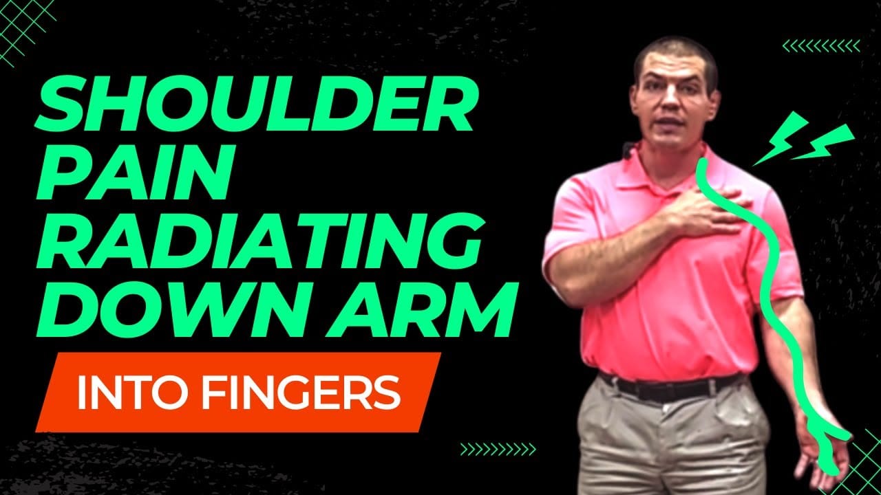 3 Causes of Shoulder Pain Radiating Down Arm to Fingers