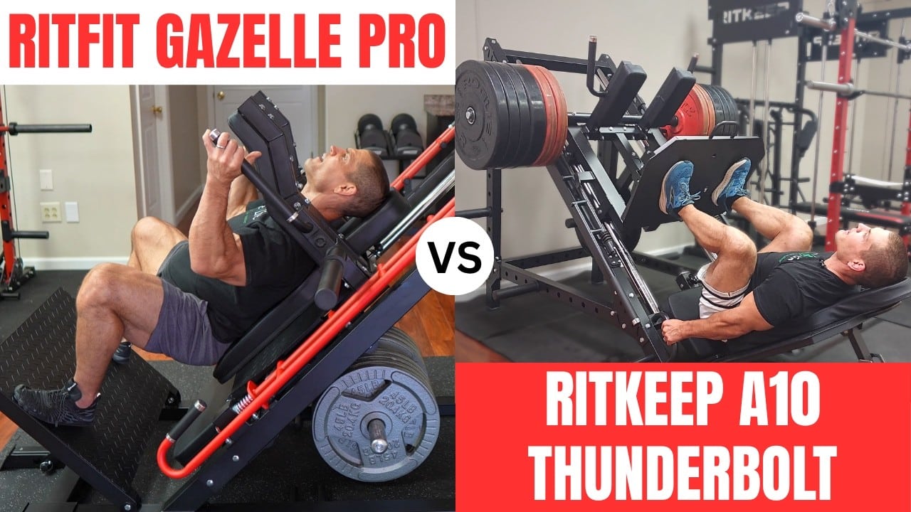 RitFit Gazelle Pro vs A10 Thunderbolt: Best Leg Press Machine