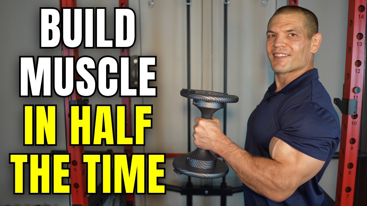 Build Muscle with Light Weights in Half the Time
